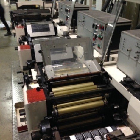 We have a letterpress Nilpeter B3000 (year 2003) which is working only the 20% of the time so we have decided to sell it. • Web width 300mm • Corona Treatment • Two units of Stork rotary screen printing. You can use it in the units